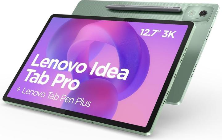 Productafbeelding Lenovo TB373FU (Alleen WLAN, 12.70", 256 GB, Groen, Seafoamgroen)