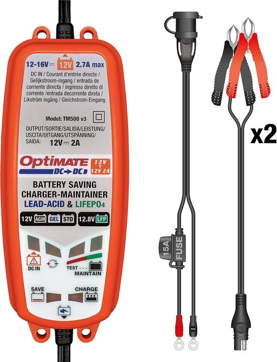 Produktbild Tecmate Optimate DC - DC (12V, 2 A)