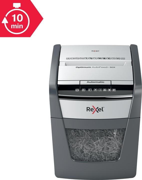 Rexel Optimum AutoFeed+ 50X P-4 (Particle cut)