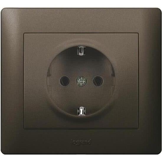 Legrand, Steckdose, SSDO SL Galea dark bronze 771262