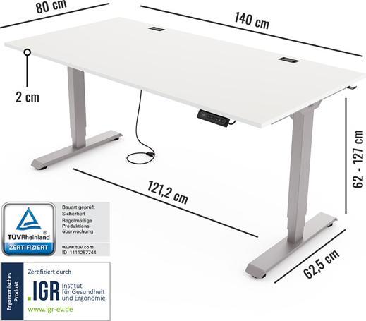 Actual product image Yaasa Desk Essential