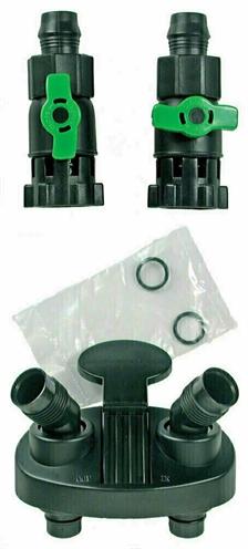 Actual product image Tetramin Adapter with gasket (Aquastop valve) for Tetratec EX 1200