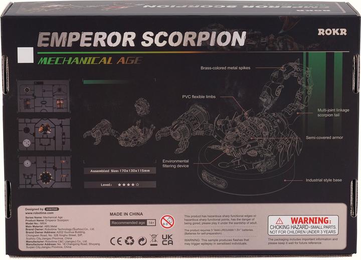 Produktbild Rokr 3D Steampunk Skorpion Bausatz