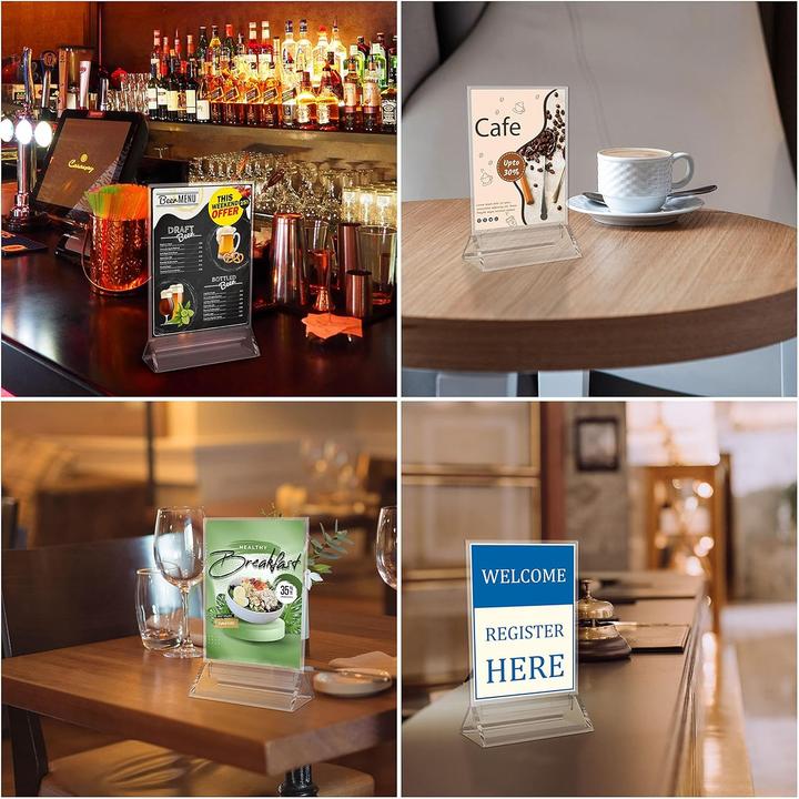 Image du produit Kurtzy Présentoir de table A6 Pack de 12 (A6)