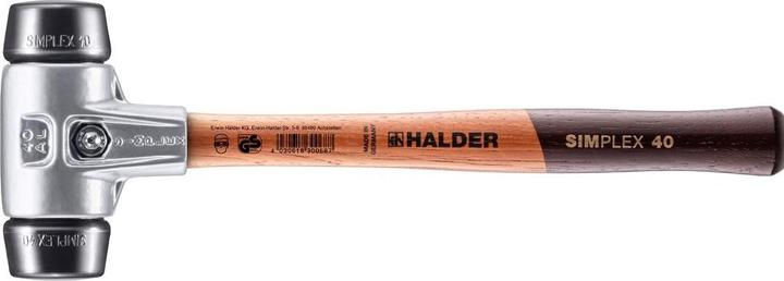 Produktbild Halder Schonhammer SIMPLEX Länge 325 mm Kopf-Ø 40 mm Holz (405 g)
