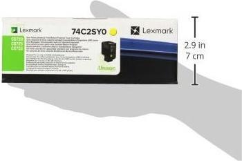 Produktbild Lexmark 74c2sy0 (Y)