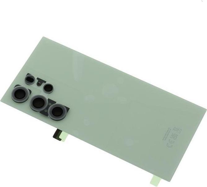 Actual product image Samsung Original Galaxy S24 Ultra back cover / battery cover green (Samsung Galaxy S24 Ultra)