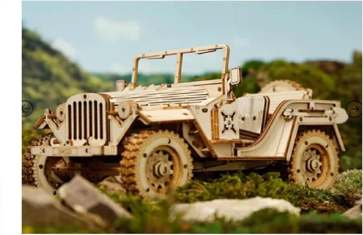 Actual product image Rokr MC701 - Army Field Car