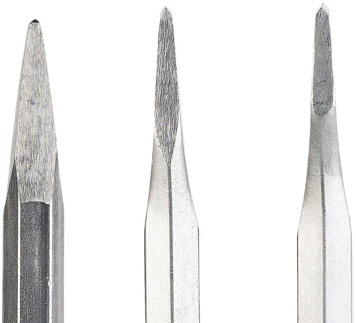 Actual product image AGT Professional 3-piece chisel set for SDS Plus system