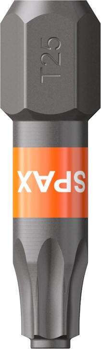Actual product image Spax BIT T-STAR PLUS T25 25mm S (Hexagon socket TX)