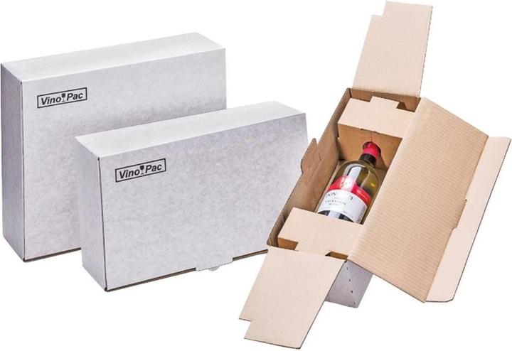 Actual product image Brieger Shipping box VinoPac 33.2 x 11.3 x 9.3 cm, 1 piece (2 x 27 x 46 cm, 1 x)