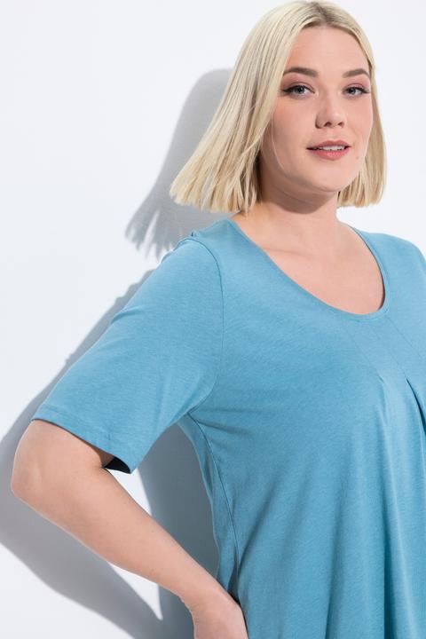 Actual product image Ulla Popken Essential Front Pleat Tee (42, 44)