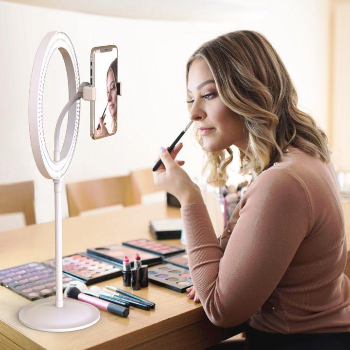 Actual product image DigiPower 10" LED ring light kit (Ring light)