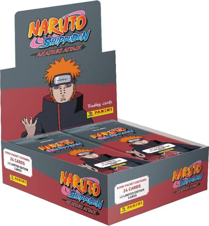 Produktbild Panini Naruto Shippuden Akatsuki Attack présentoir Fat Packs (10) (Deutsch, Booster Display)