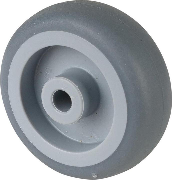 BS Rollen Roue en caoutchouc 50mm A80.054 bleu-gris, corps de roue ct, GL