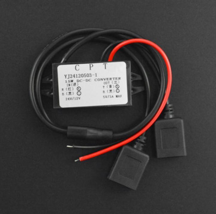Actual product image DFRobot 8-32V to 5V 3A DC-DC dual USB step down converter