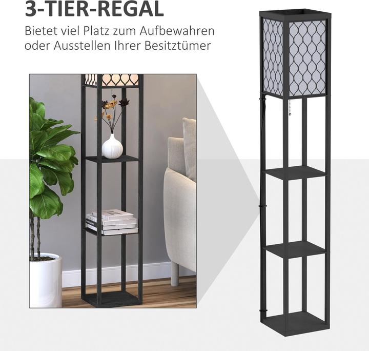 Actual product image Homcom Floor lamp (E27)