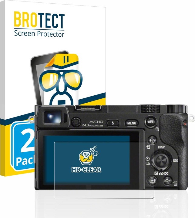 Produktbild BROTECT Schutzfolie Displayschutz Klar (Displayschutz, Alpha 6000)