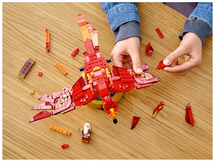 Immagine prodotto LEGO Fawkes, la Fenice di Silente (76394, LEGO Harry Potter, Set LEGO rari)