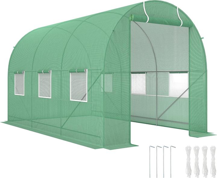 Actual product image Outsunny Tunnel Greenhouse
