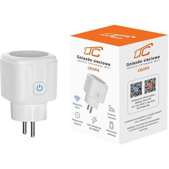 LTC, Spina intelligente, Tuya Lxu414 Smarte Wifi-Steckdose