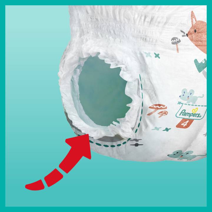 Actual product image Pampers Premium Care (Size 4, Monthly box, 114 Piece)