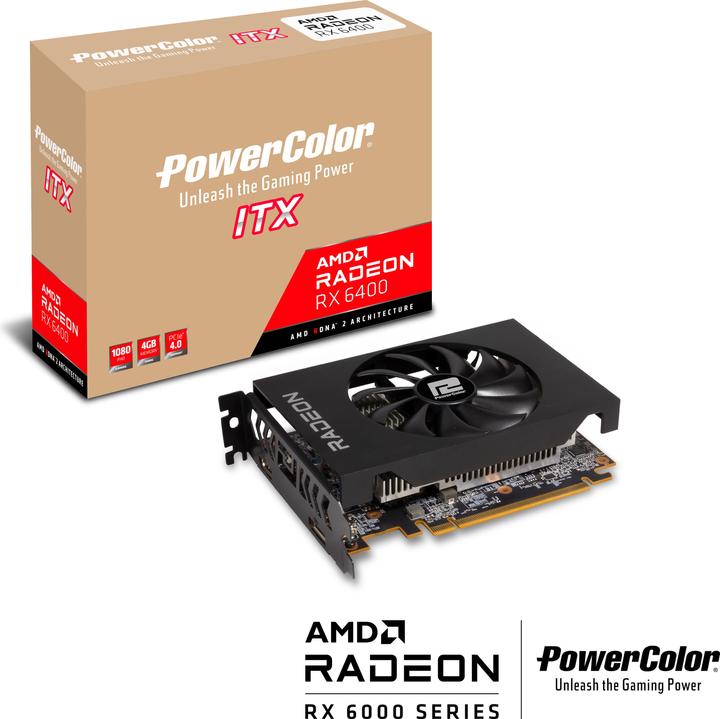 Immagine prodotto Powercolor Radeon RX 6400 ITX (4 GB)