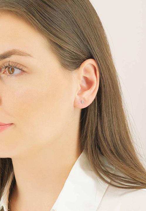 Image du produit Muau Boucles d'oreilles (Or blanc)