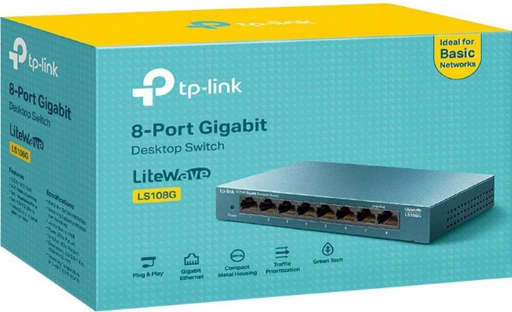 Immagine prodotto TP-Link LS108G (8 Porti)