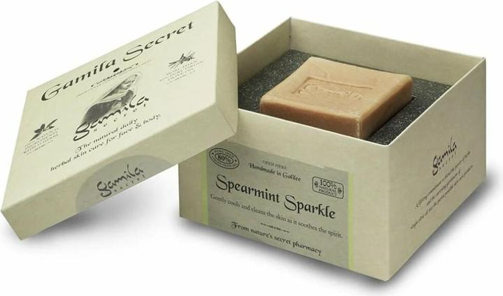 Produktbild Gamila Secret Cream Bar Spearmint Sparkle 115g (Hartseife, 115 g)