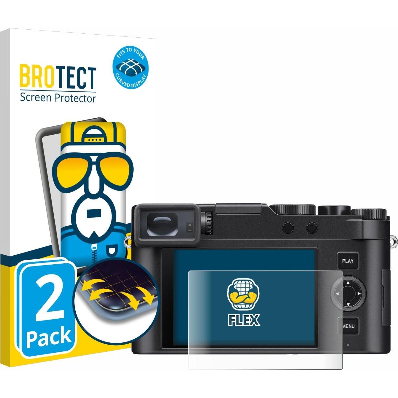 BROTECT Full-Screen Displayschutz (Displayschutz), Kameraschutz, Transparent