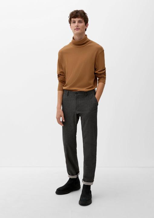 Produktbild s.Oliver T-Shirt Langarmshirt mit Rollkragen (XL)