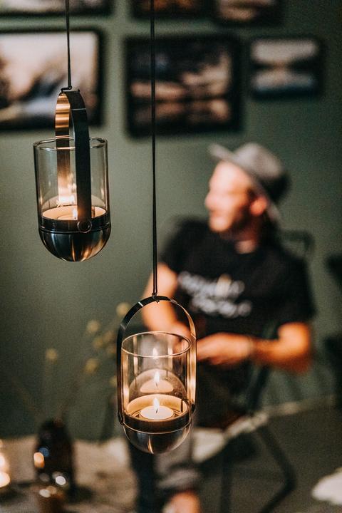 Produktbild Höfats Windlicht GRAVITY CANDLE M90 (1 x, 8 x 13 cm)