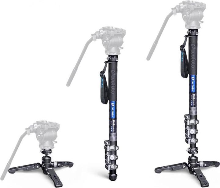 Produktbild Leofoto MV-324C Flip Lock Einbeinstativ aus Kohlefaser (Carbon, Metall)