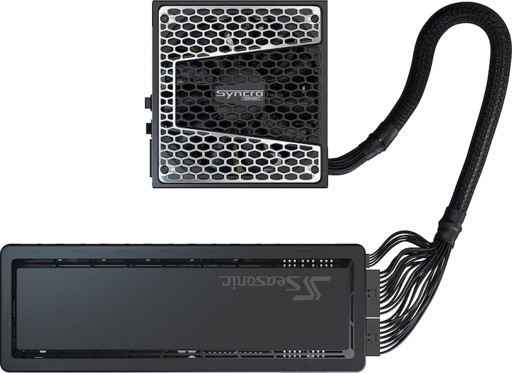 Actual product image Seasonic SYNCRO Q704 + SYNCRO DGC-750 (ATX, ITX, mATX)