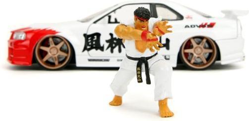 Image du produit Jada Street Fighter Nissan Skyline GTR 1:24