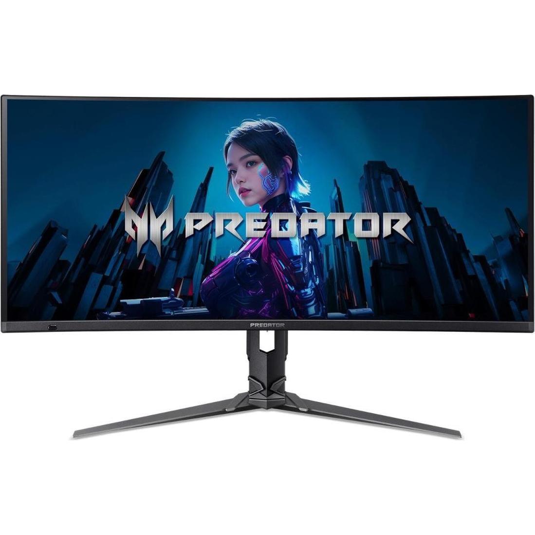 Acer Predator X34X5bmiiphuzx (3440 x 1440 Pixel, 34"), Monitor, Schwarz