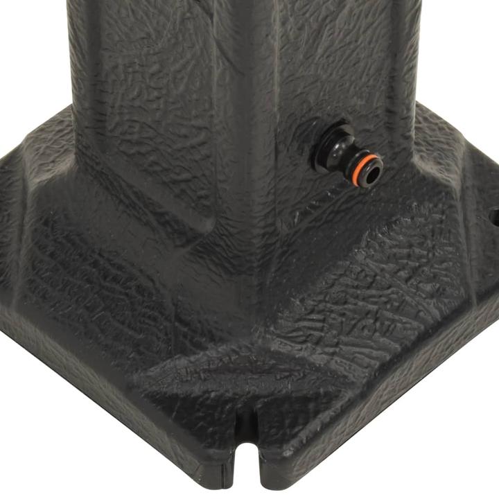 Produktbild Diverse Hardware Wasserzapfsäule Anthrazit Steinoptik
