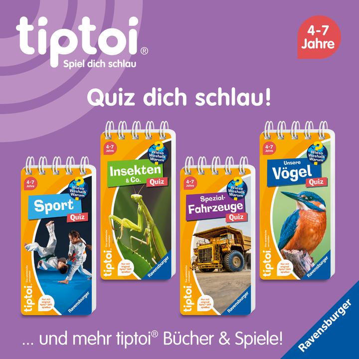 Actual product image tiptoi ® WWW Quiz Spezialfahrzeuge (German)