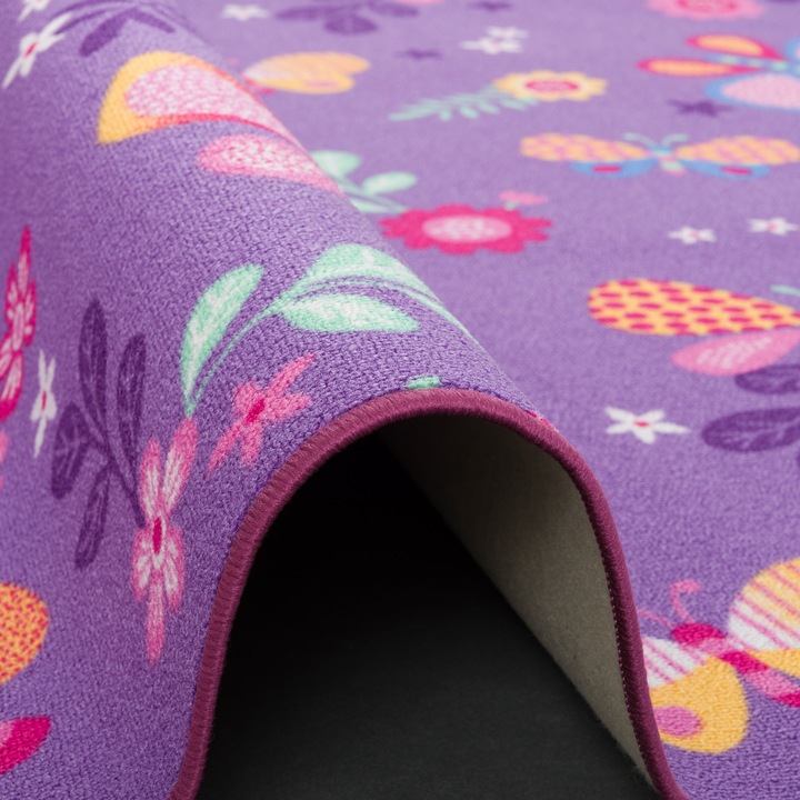 Immagine prodotto Snapstyle bambini gioco per bambini tappeto farfalla (100 x 200 cm)