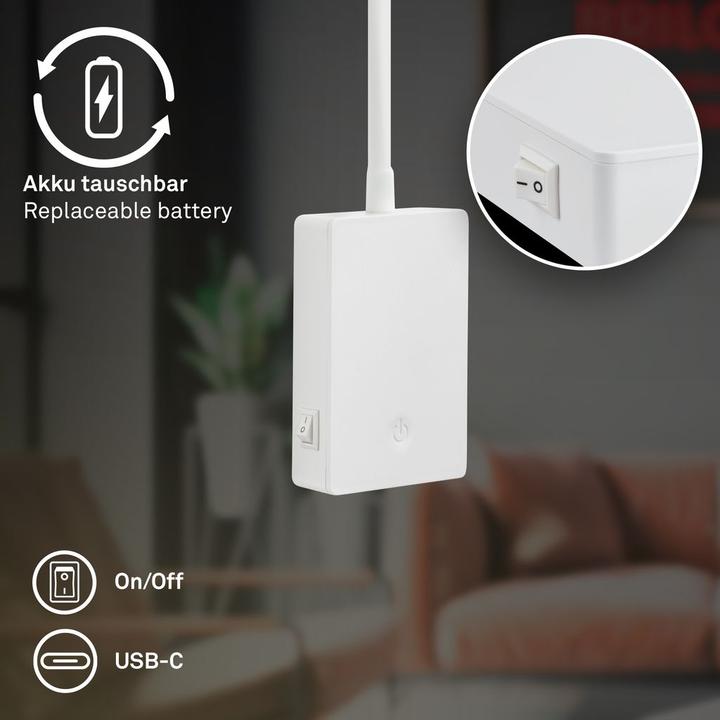 Produktbild Briloner CIELO LED Leseleuchte - Weiss (150 lm)