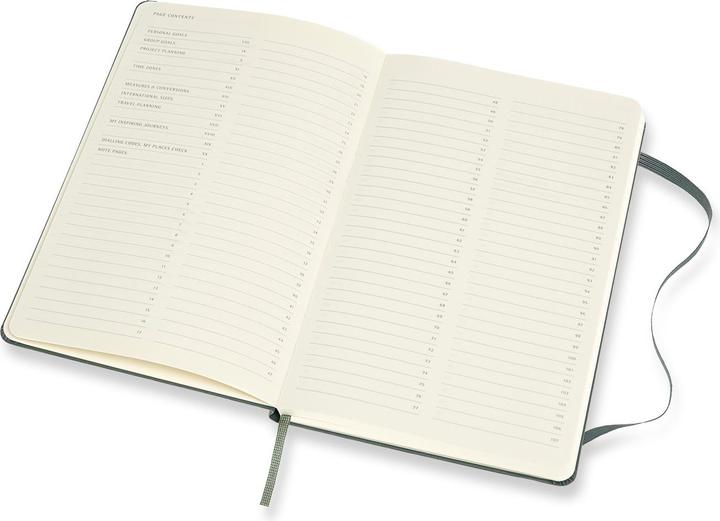 Image du produit Moleskine Carnet de notes (A5, À rayures, Couverture rigide)