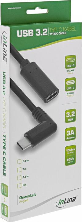 Produktbild InLine USB 3.2 Kabel (0.50 m, USB 3.2)