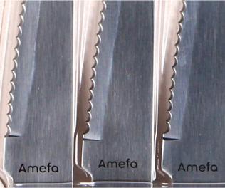 Actual product image Amefa Pizza (6 pcs., Knife)