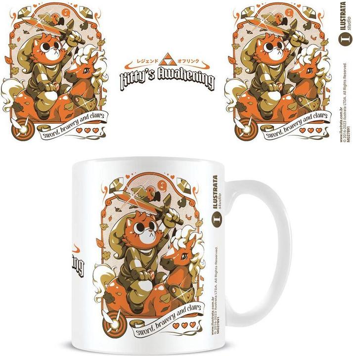 Produktbild Ilustrata Kitty's Awakening Mug (325 ml)