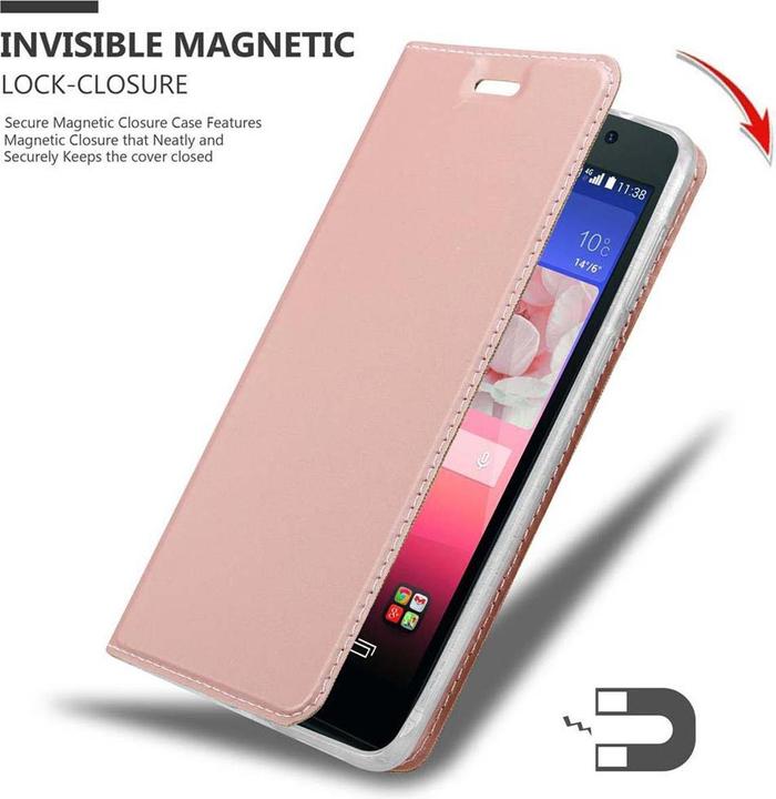 Actual product image Cadorabo Book Classy Style Cover (Huawei Ascend P7)