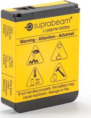 Actual product image Suprabeam Li-Po 1400 mAh, 113645 Battery for V3air