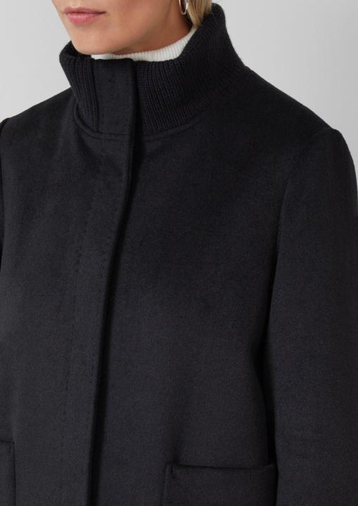 Actual product image S.Oliver Outdoor-Jacke Jacke mit Stehkragen und Rippstrick-Manschette (38)