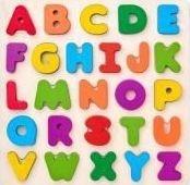 Actual product image Woody Alphabet (26 pieces)