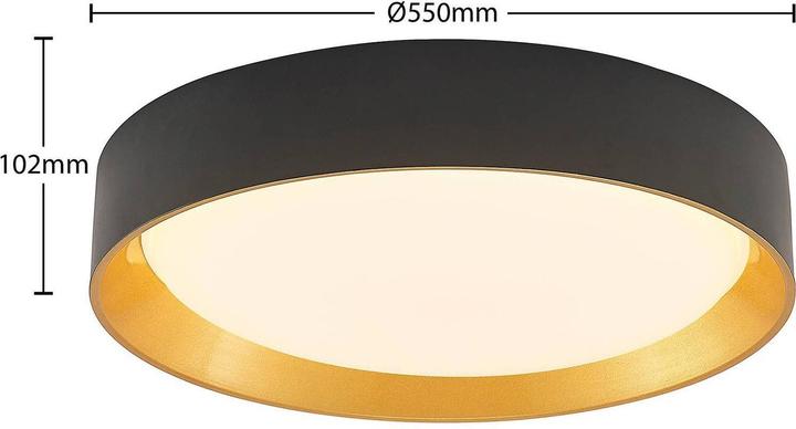 Produktbild Lindby Kambia LED-Deckenleuchte, 55 cm (2400 lm)